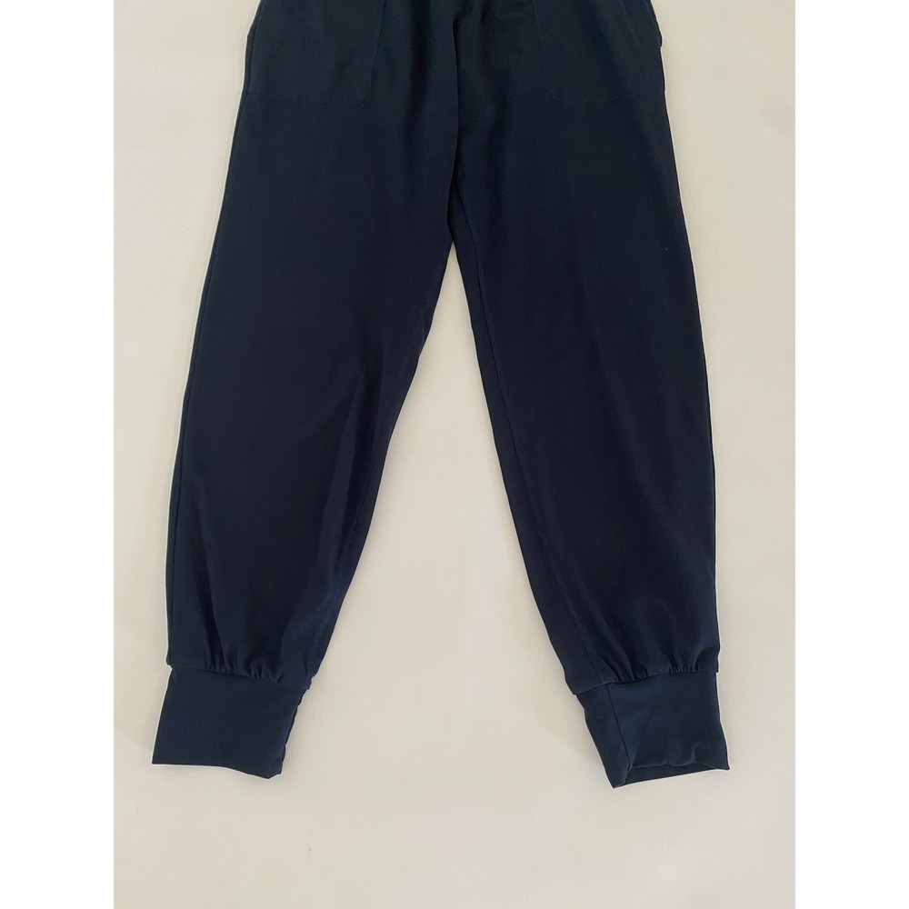 RAE MODE Butter Soft Sz Small Jogger Pockets Navy Blue Yoga Womens Excellent - Picture 10 of 14